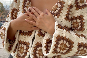 Granny Square Sweater