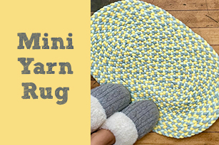 Mini Yarn Rug