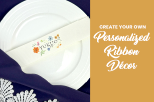Personalized Ribbon Décor