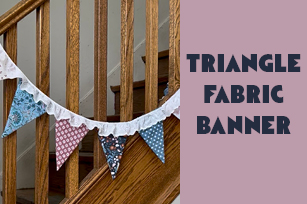 Triangle Fabric Banner
