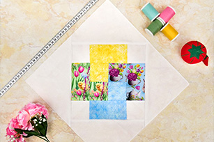 Card Trick Quilt Block