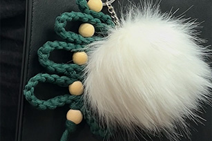 Christmas Tree Bag Charm