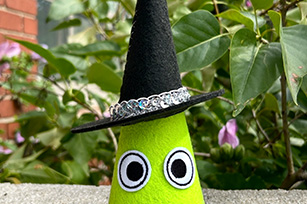 Cute Foam Cone Halloween Décor