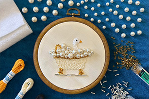 Duck in a Tub Embroidery