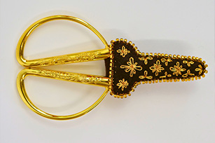 Embroidered Felt Scissor Case