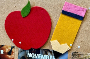 Felt School Decoration
