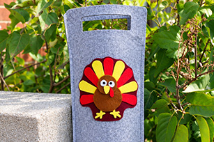 Felt Turkey Décor