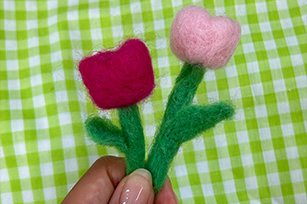 Needle Felting - Tulip