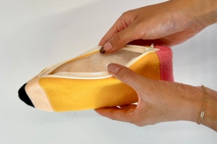 Pencil-Shaped Pencil Case