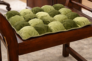 Quilted Puff Seat Cushion
