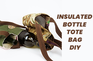 Insulated Bottle Tote Bag