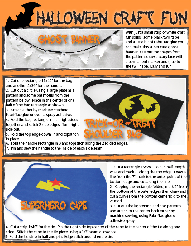Steps to create your Halloween craft projects