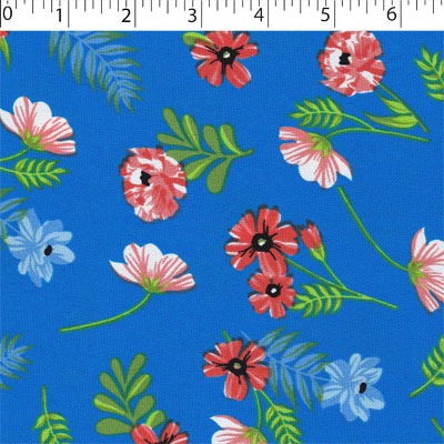  fashion fabric with flowers