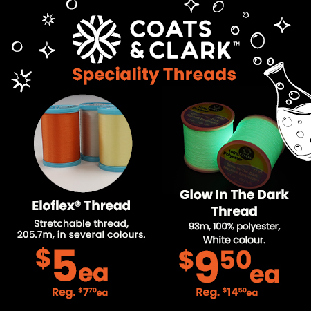 Coats & Clark Speciality Threads. $5.00 to $9.50 each.