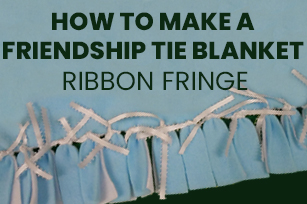 Fleece Ribbon Fringe