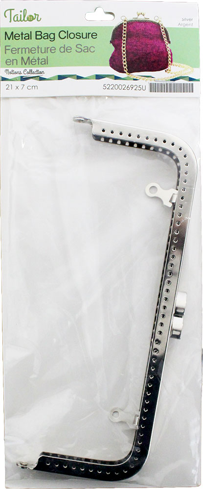 Pattern guide sheet for Metal Bag Closure 5220026925 21x7cm